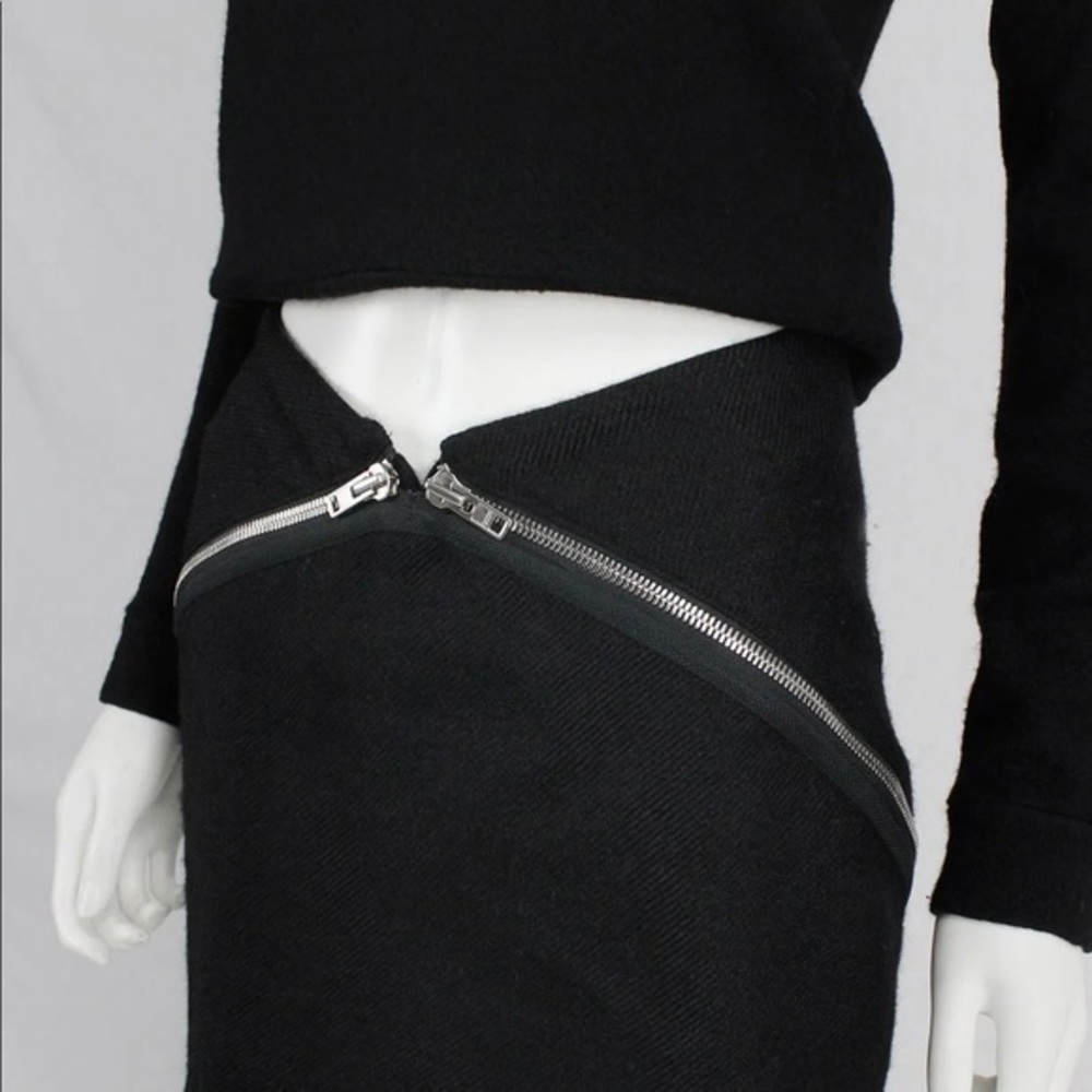 Maison Martin Margiela Double Zip Skirt